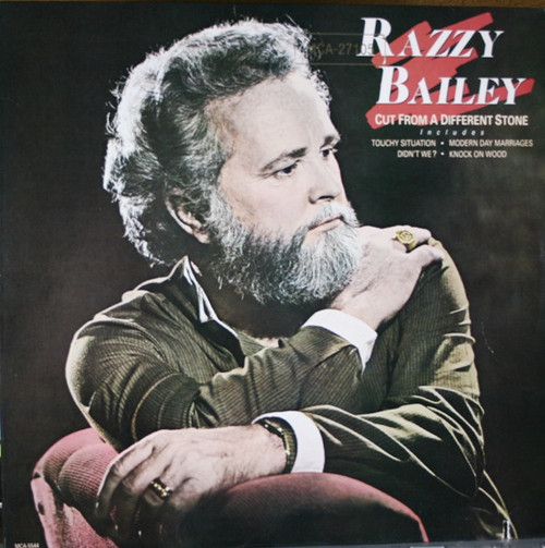 Razzy Bailey - Cut From A Different Stone - MCA Records - MCA-5544 - LP, Album 1602003535