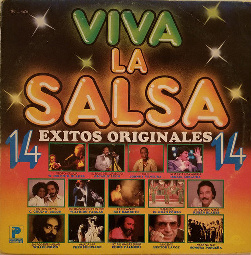 Various - Viva La Salsa - 14 Exitos Originales - Profono Internacional, Inc. - TLP-1401 - LP, Comp 1602063727