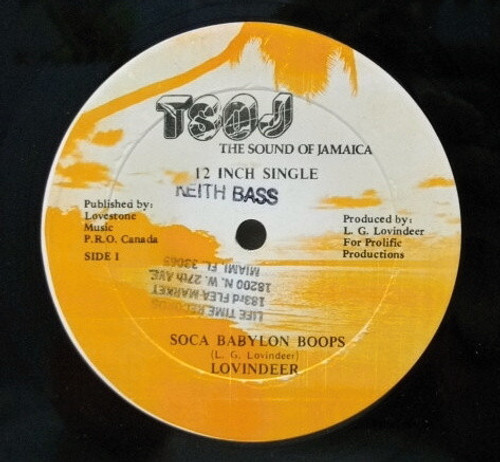 Lovindeer* - Soca Babylon Boops (12")