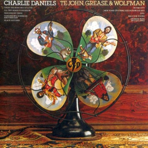 Charlie Daniels - Te John, Grease, & Wolfman (LP, Album, RE)