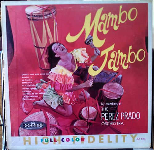 Members Of The Perez Prado Orchestra - Mambo Jambo - Crown Records (2) - CLP 5106 - LP, Album, Mono, RE 1603664551