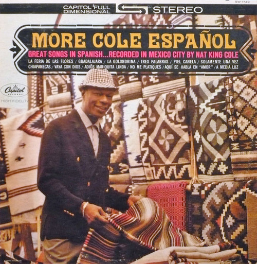 Nat King Cole - More Cole Español - Capitol Records, Capitol Records - SW 1749, SW-1749 - LP, Album, RE 1605931249