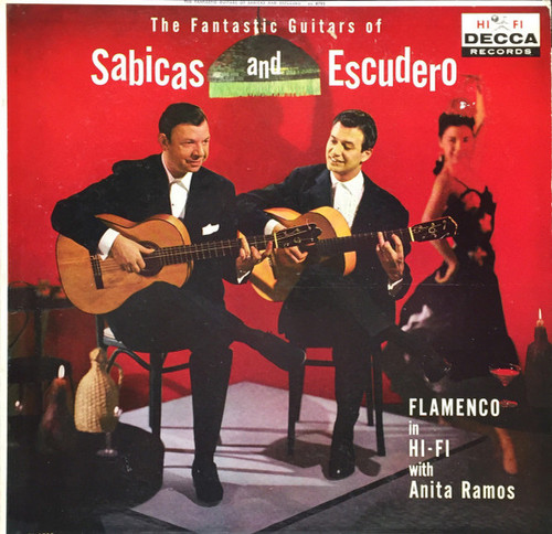 Sabicas And Mario Escudero - The Fantastic Guitars Of Sabicas And Escudero - Decca - DL 8795 - LP, Mono 1607558986