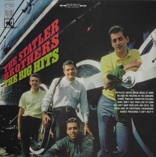 The Statler Brothers - Sing The Big Hits - Columbia, Columbia - CS 9519, PC 9519 - LP, Album, RE 1610230492