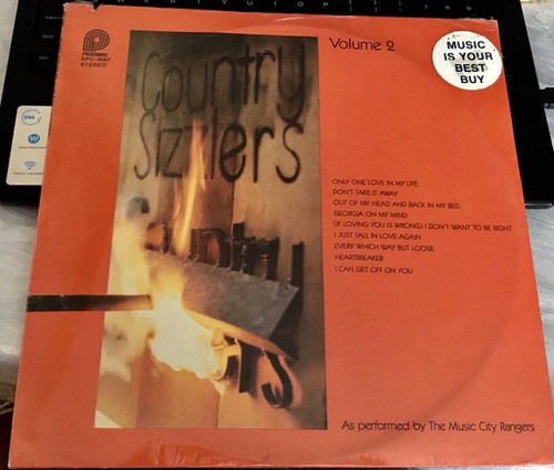 The Music City Rangers - Country Sizzlers Volume 2 (LP, Album)