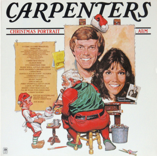 Carpenters - Christmas Portrait - A&M Records - SP-3210 - LP, Album, RE, RP, R - 1621083385