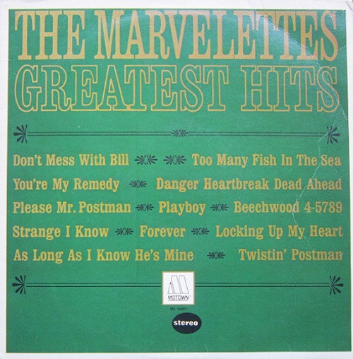 The Marvelettes - Greatest Hits (LP, Comp, RE)