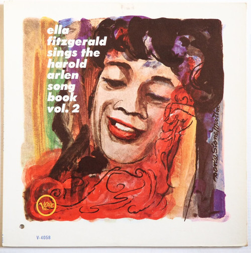Ella Fitzgerald - Ella Fitzgerald Sings The Harold Arlen Song Book Vol. 2 (LP, Album, Mono)
