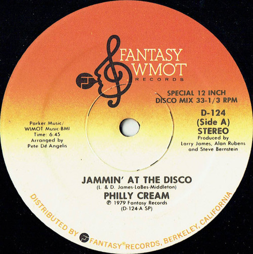 Philly Cream (2) - Jammin' At The Disco (12")