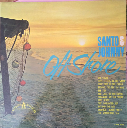 Santo & Johnny - Off Shore - Canadian American Records, Ltd., Canadian American - CALP 1011 - LP, Album, Mono 1628582935