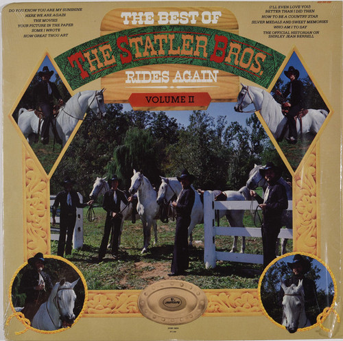 The Statler Brothers - The Best Of The Statler Bros. Rides Again Volume II - Mercury - SRM1-5024 - LP, Comp, Club, RCA 1629330574