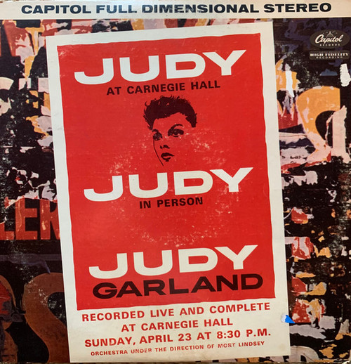 Judy Garland - Judy At Carnegie Hall - Judy In Person - Capitol Records - SWBO 1569 - 2xLP, Album, RE 1637129872