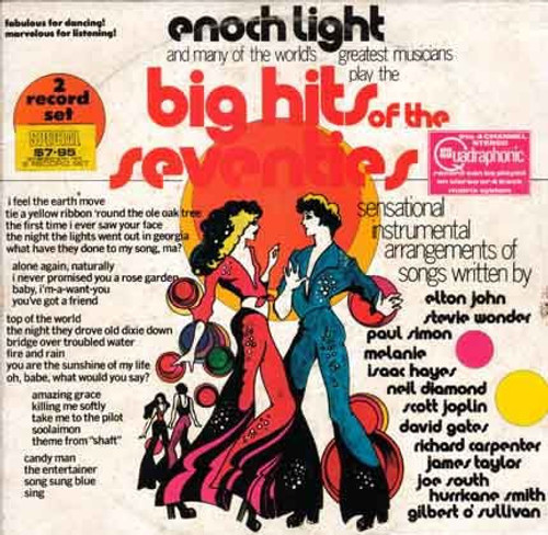 Enoch Light - Big Hits Of The Seventies (2xLP, Album, Quad, Gat)