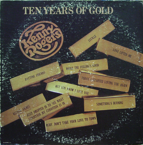 Kenny Rogers - Ten Years Of Gold - United Artists Records - UA-LA835-H - LP, Comp 1638385495