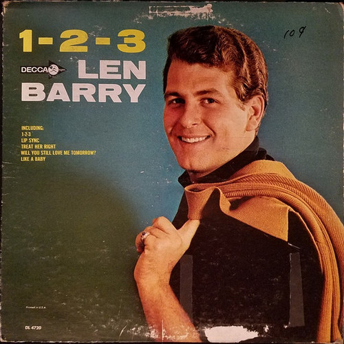 Len Barry - 37623 - Decca - DL 4720 - LP, Album, Mono 1643659210