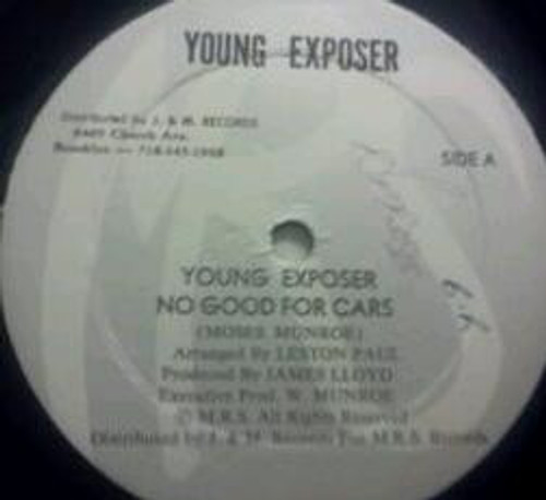 Young Exposer - No Good For Cars / Bongo Soca (12")