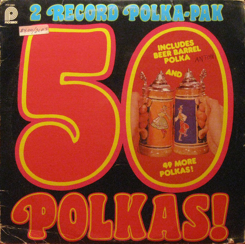 Various - 50 Polkas! (2xLP, Comp)