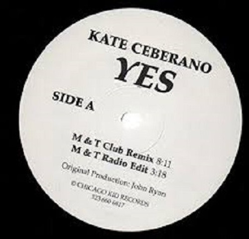 Kate Ceberano - Yes - Chicago Kid Records - CKR 008 - 12" 1644532201