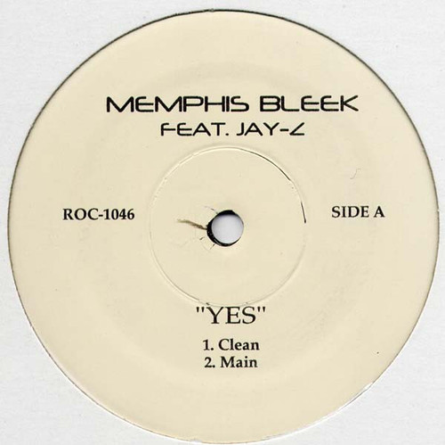 Memphis Bleek Feat. Jay-Z - Yes - Roc-A-Fella Records - ROC-1046 - 12" 1644921454