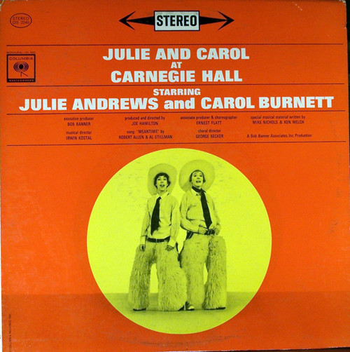Julie Andrews And  Carol Burnett - Julie And Carol At Carnegie Hall (LP, Album)