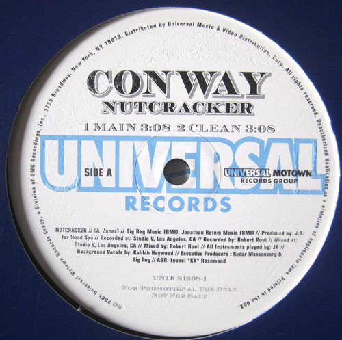 Conway (3) - Nutcracker - Universal Records - UNIR 21208-1 - 12", Single, Promo 1645190497