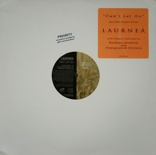 Laurnea - Can't Let Go (Remixes) - Epic - EAS 0474 - 12", Promo 1645401481