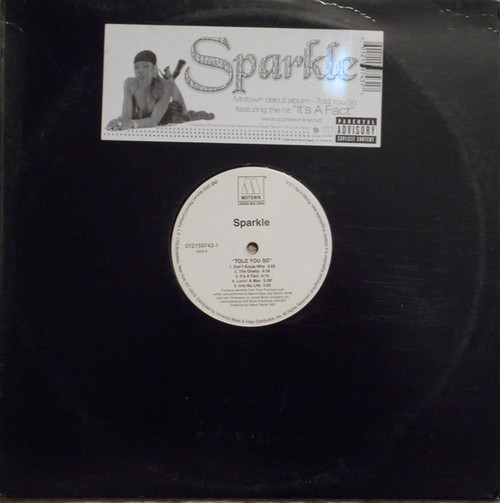 Sparkle (2) - Told You So (LP, Album, Promo)
