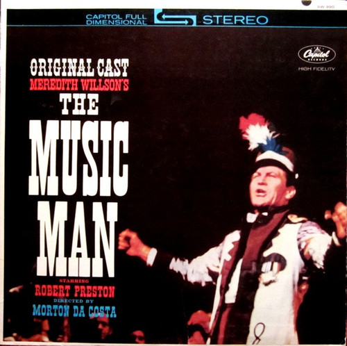 Meredith Willson - Meredith Wilson's The Music Man - Original Cast (LP, Album, RE, Scr)