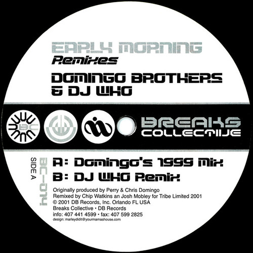 CDEE & Dove - Early Morning Remixes (12")