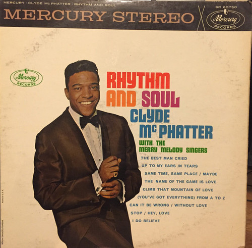 Clyde McPhatter With The Merry Melody Singers - Rhythm And Soul - Mercury, Mercury - SR 60750, SR-60750 - LP, Album 1651677346