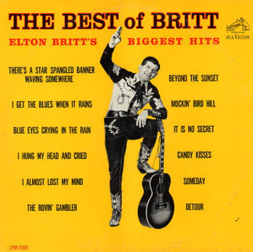Elton Britt - The Best Of Britt - RCA Victor - LPM-2669 - LP, Comp, Mono 1651998400