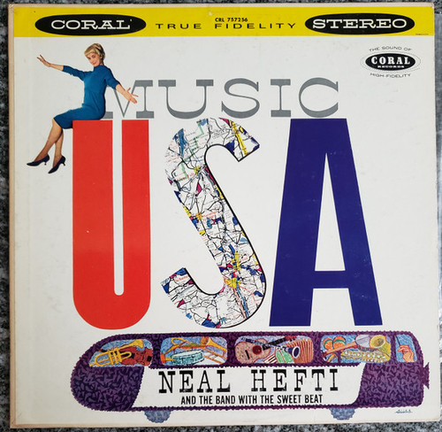 Neal Hefti's Orchestra - Music, U.S.A. - Coral - CRL 757256 - LP, RP 1658149306