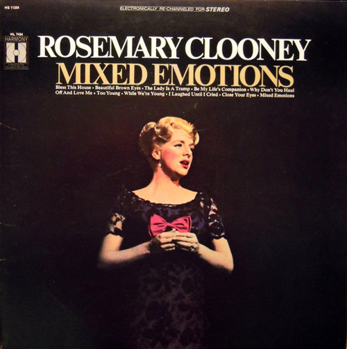 Rosemary Clooney - Mixed Emotions - Harmony (4) - HS 11254 - LP, Comp 1668633961