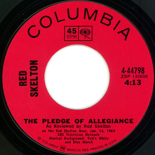 Red Skelton - The Pledge Of Allegiance (7")