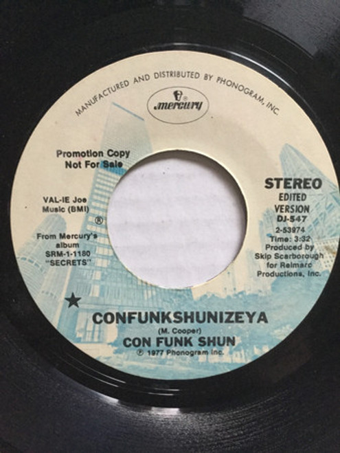 Con Funk Shun - Confunkshunizeya - Mercury - DJ-547 - 7", Promo 1712910463