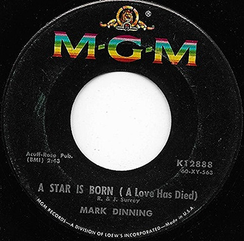 Mark Dinning - A Star Is Born (A Love Has Died) / You Win Again (7", Single)