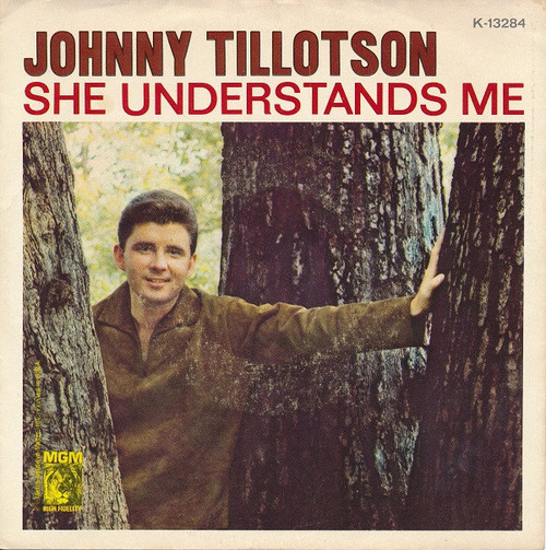 Johnny Tillotson - She Understands Me / Tomorrow - MGM Records, MGM Records - K13284, K-13284 - 7", Single, MGM 1712945365