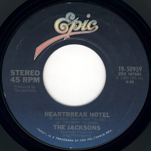 The Jacksons - Heartbreak Hotel - Epic - 19-50959 - 7", Styrene, Ter 1715686477