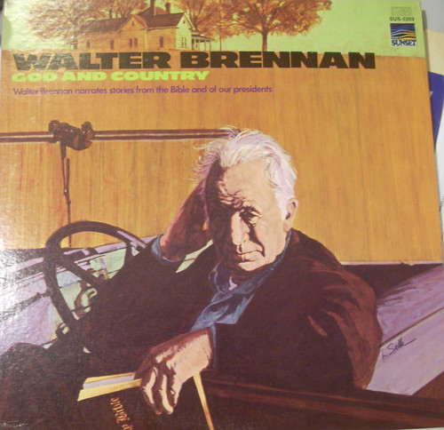 Walter Brennan - God And Country (LP, Album)