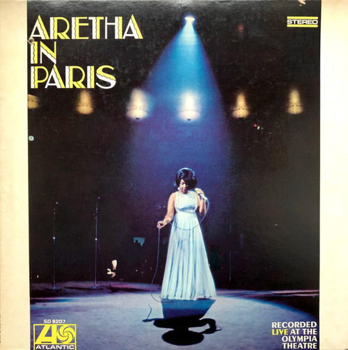 Aretha Franklin - Aretha In Paris - Atlantic - SD 8207 - LP, Album, CT  1725934603