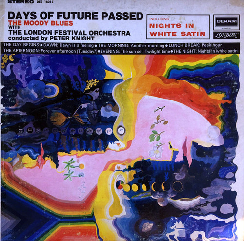 The Moody Blues With The London Festival Orchestra Conducted By Peter Knight (5) - Days Of Future Passed (LP, Album, RP, Ter)