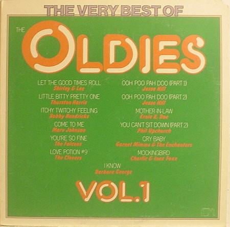 Various - The Very Best Of The Oldies Vol. 1 (LP, Comp, Mono, RP)