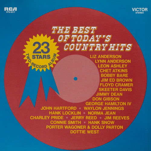 Various - The Best Of Today's Country Hits - RCA Victor - VPS-6017 - 2xLP, Comp, Gat 1724138581