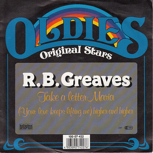 R.B. Greaves - Take A Letter Maria - Bellaphon - 100·07·422 - 7", Single, RE 1712402338