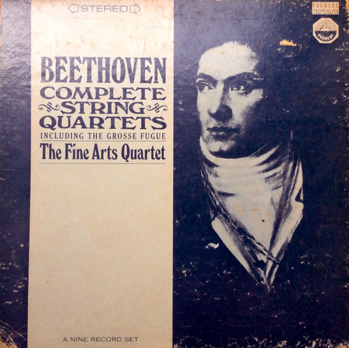 Ludwig van Beethoven - The Fine Arts Quartet - Complete String Quartets - Everest - 3255/9 - 9xLP + Box 1703026129