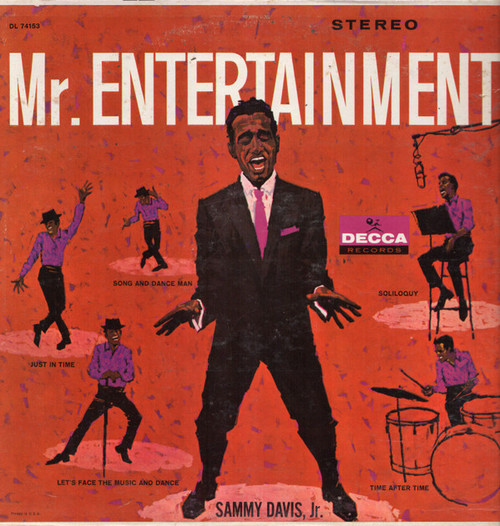 Sammy Davis Jr. - Mr. Entertainment - Decca - DL 74153 - LP, Album 1731699502