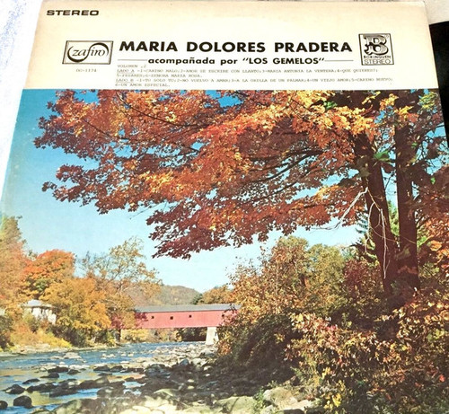 Maria Dolores Pradera Acompañada Por Los Gemelos - Maria Dolores Pradera Acompañada Por Los Gemelos (Cariño Malo) - Borinquen - DG-1174 - LP, Album 1719300931