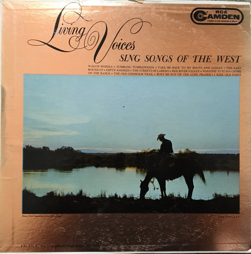 Living Voices - Sing Songs Of The West - RCA Camden - CAL-674 - LP, Album, Mono 1723436293