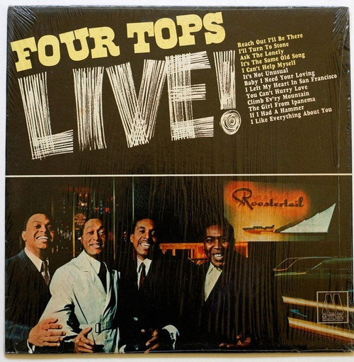 Four Tops - Four Tops Live - Motown - M-654 - LP, Mono 1725940639