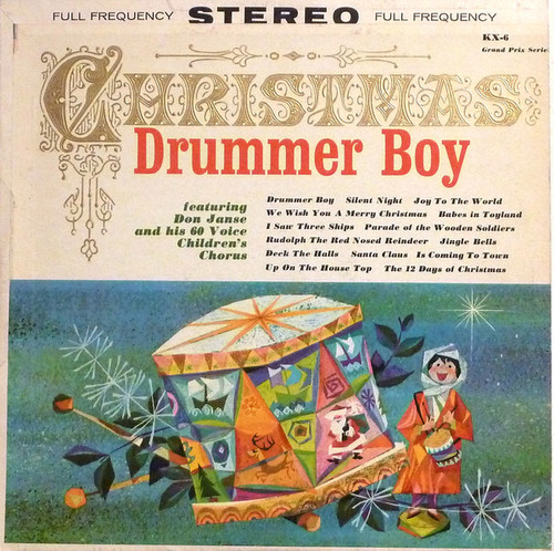 Don Janse And His 60 Voice Children's Chorus - The Christmas Drummer Boy (LP, Album)